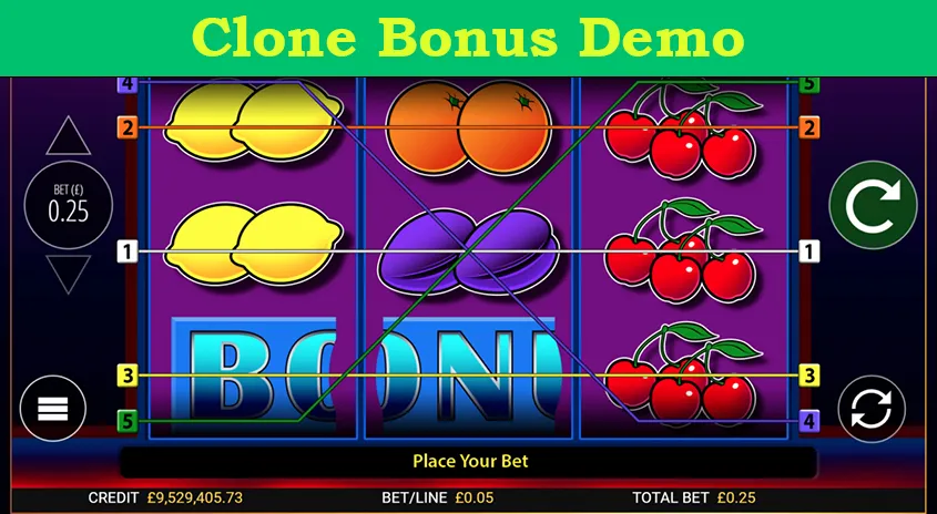 Clone Bonus demo