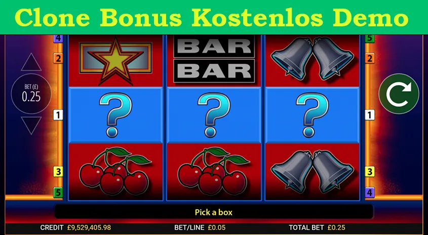 Clone Bonus kostenlos demo