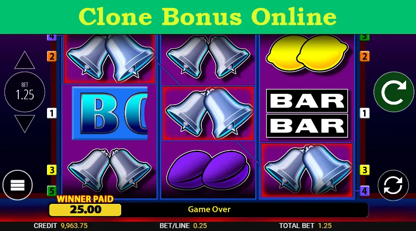 Clone Bonus online