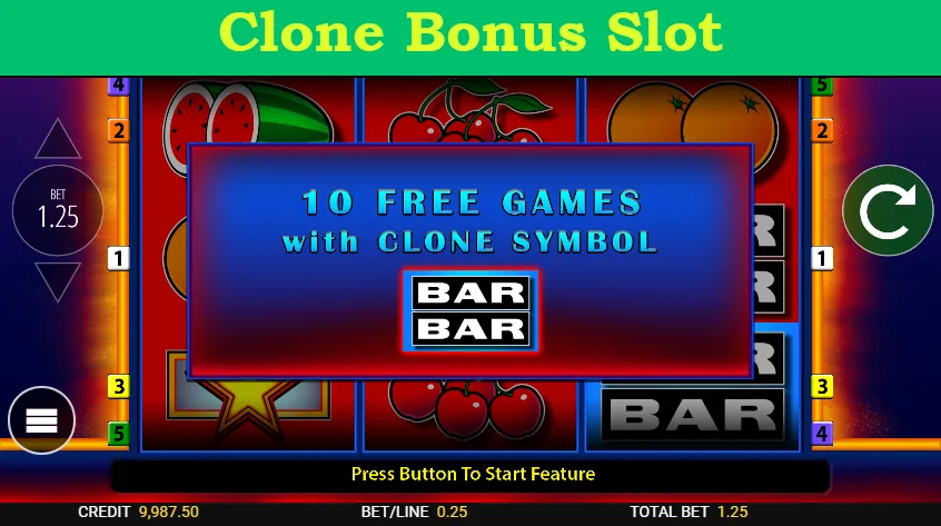 Clone Bonus slot